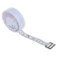 thumbnail image 2 of Cinta métrica del de corporal - IMC Cintura Peso Medición de salud Forma redonda Sunnimix Índice de Masa Corporal de la cinta, 2 of 7