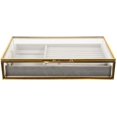 thumbnail image 4 of Jewelry Trinket Box Jewelry Box Vintage Decorative Box Jewelry Display Box with Alloy Frame, 4 of 4