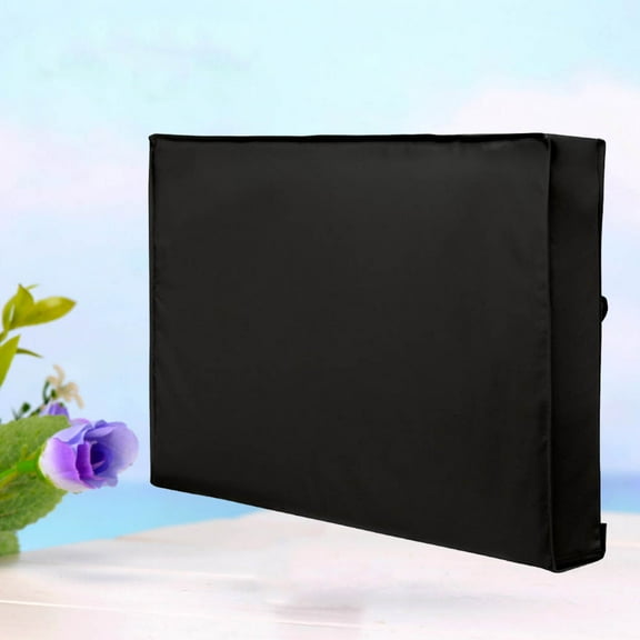 Tv Case outside Tv Cover Waterproof TV Cover Size 5 Black