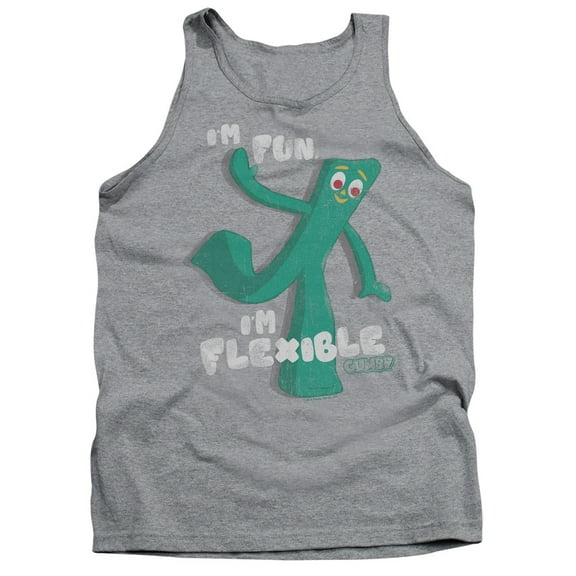 Gumby Flex Adult Tank Top Athletic Heather