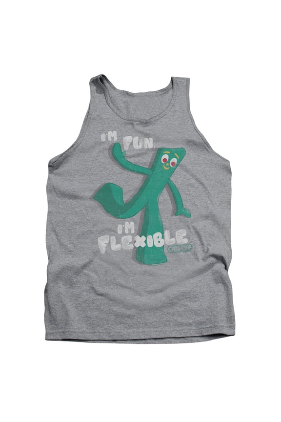Gumby Flex Adult Tank Top Athletic Heather