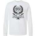 thumbnail image 3 of Inktastic Born in 1950 Limited Edition Long Sleeve T-Shirt, 3 of 5