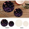 thumbnail image 4 of GZHJMY Cartoon Planets Trivets Pot Holders Set of 2 Decoration Potholders Pure Cotton Thread Weave Trivets, Coasters, Placemats, Spoon Rest for Cooking for Kitchen Pans Bowl Teapot, 4 of 7