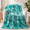 Lake Blue, variant on Heated Throw Blanket, Electric Throw Blanket with Faux Fur and Sherpa, 10 Heat Settings, 8-Hour Auto Shut-Off, Overheat Protection, Machine Washable, Tie-Dye, Light Gray, 50" x 60"