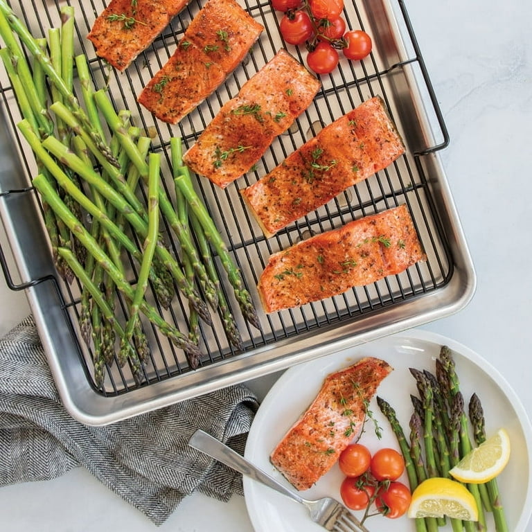 Nordic Ware Non-Stick Extra Large Oven Crisp Sheet Pan Nordic Ware Non-Stick Extra Large Oven Crisp Sheet Pan