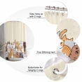 thumbnail image 5 of 60x72 Inch Shower Curtains for Bathroom Cartoon Cat Fabric Bath Curtain Decor Modern Simple Funny Cute Animals Art Waterproof Restroom Curtains Shower Set Accessories with 12 Hooks 60 Inch, 5 of 6