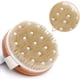 thumbnail image 2 of Volver Cepillo de Ducha para el cuerpo El cepillo exfoliante cepillo para cuerpo seco El cepillo de baño con cerdas naturales Mejora las funciones linfáticas Exfoliante para eliminar toxinas Celulitis, 2 of 5