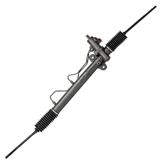 Detroit Axle - Steering Rack and Pinion for 2001-2006 Hyundai Santa Fe 2002 2003 2004 2005 Complete Power Steering Rack & Pinion Assembly Replacement