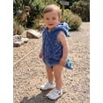 thumbnail image 3 of RUINIXCW Nebworn Baby Halloween Dinosaur Costume Infant Baby Girl Boy Halloween Outfit Fall Winter Warm Plush Sleeveless Hood Romper Playsuit with Tail, 3 of 10
