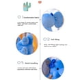 thumbnail image 4 of TheFound Jouets Moelleux pour Enfants Peluche en Forme d'Éléphant Multicolore, 4 of 9