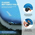 thumbnail image 4 of KingCamp 2 Person Self Inflating Double Sleeping Pad, Blue/Charcoal, 4 of 8