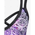 thumbnail image 3 of Vestido Casual Talla Extra Estampado Galaxia Rosegal  Vestidos casuales de talla grande, 3 of 5