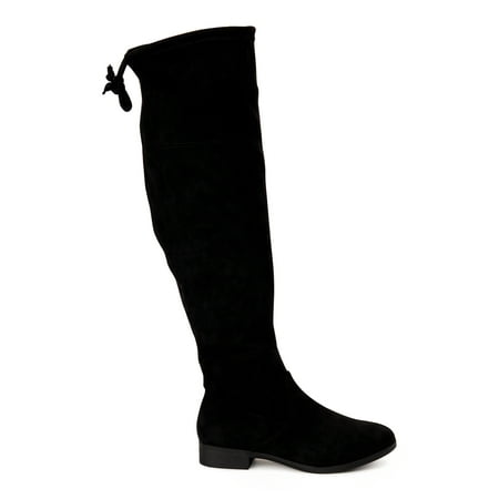 time and tru knee high heeled boot