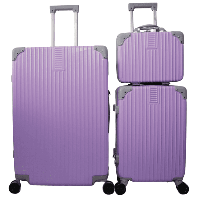 Juego 3 Maletas Viaje Grande 25 Kg Y 10 Kg Con Neceser Para Avion Carry On