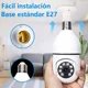 thumbnail image 4 of 2pc Cámara De Seguridad Wifi 360° Exterior Visión Nocturna, 4 of 8