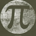 thumbnail image 3 of CafePress - Distressed Vintage Pi Logo T Shirt - Men's Classic Graphic Cotton T-Shirt, 3 of 4