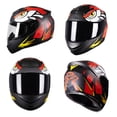 thumbnail image 3 of Casco de moto Casco integral de calle para unisex Adulto Cool, 3 of 7