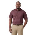 thumbnail image 5 of Ben Hogan Performance Men’s & Big Men's Herringbone Stripe Short Sleeve Golf Polo Shirt, up to 5XL, 5 of 8