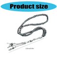 thumbnail image 3 of Jewelry Hematite Rosary Beads with Traditional Fringe for Church, Home, Outdoor Use Aesthetic Hematite Grains Rosary, 3 of 4