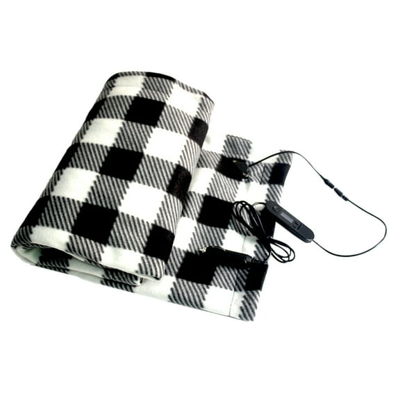 Portable Fast Heating Travel Blanket for Cars RV Camping and Outdoor Adventures with Warm Cold Settings Lightweight Interior Companion