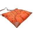thumbnail image 3 of Pre-Owned Hermes Silky City MM Women's Shoulder Bag Silk Orange (Fair), 3 of 9