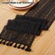 thumbnail image 4 of Elegant Cotton Linen Table Runner for Dining and Dessert Tables Beige White, 4 of 10