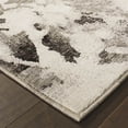 thumbnail image 3 of Oriental Weavers Evolution Area Rug 8035B Charcoal Snowflakes Winter 3' 3" x 5' 2" Rectangle, 3 of 3
