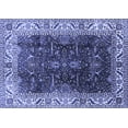 thumbnail image 1 of Ahgly Company Indoor Rectangle Oriental Blue Industrial Area Rugs, 6' x 9', 1 of 4