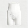 thumbnail image 4 of Krdevn Men's High Waist Compression Shorts Sculpting Abdomen Lifting Shapewear Underwear,2XL, 4 of 4