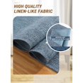 thumbnail image 4 of GHSDFBB Rustic Table Runner Boho Style, Handmade Tassels Navy Table Runner 120 Inches Long for Home Dining,Coffee Table,Kitchen,13x120, 4 of 7