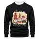 thumbnail image 4 of Sudaderas sin capucha para hombre, estilo casual, a la moda, con cuello redondo, estampado, de manga larga, blusas de manga larga y cuello redondo, blusas de poliéster para hombre, 4 of 5