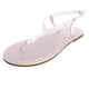 thumbnail image 2 of Zapatos de verano con punta de clip para mujer Sandalias cómodas con diamantes de imitación Pisos Sandalias de playa informales Wmkox8yii  shjk1957, 2 of 4