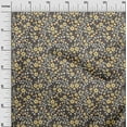 thumbnail image 3 of oneOone Georgette Viscose Yellow Fabric Floral Craft Projects Decor Fabric Printed By The Yard 42 Inch Wide, 3 of 5