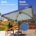 thumbnail image 5 of KAMPKEEPER 10x10 Pop Up Canopy Tent Top Replacement Cover Roof with Air Vent, Polyester UV 30 Waterproof for Outdoor Garden Patio Pavilion Sun Shade(Top Only) (Navy Blue), 5 of 7