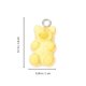 thumbnail image 2 of 1 Set Adorable Bear DIY Charms with Chain Hair Clip Set Resin Craft Accessories, 2 of 3