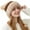 Khaki, variant on Fgnfyis Winter Warm Daily Fashionable Elastic Casual Slouchy Hat Suitable for Man and Woman Bomber Hats Coffee
