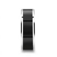 thumbnail image 2 of KONSTANTINE Watch Band Style Tungsten Ring With Black Ceramic Inlay - 8mm, 2 of 2