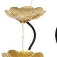 thumbnail image 3 of Fuentes  dorado para interiores de 3 niveles, fuente de escritorio de cascada, bomba automática para decoración del hogar de oficina Zulema  Fuentes de mesa, 3 of 8