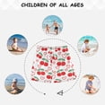 thumbnail image 6 of Cherry Love Pattern Swim Trunks Quick Dry Beach Pool Board Shorts Lightweight Stylish Print Sizes 2T to XL, 6 of 8