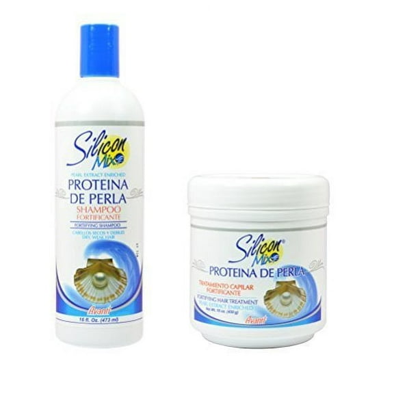 Silicon Mix Protieina De Perla Shampoo & Treatment 16oz "Set"