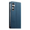 thumbnail image 3 of Dierfeng Leather For Samsung Galaxy S26 FE 5G Wallet Case RFID Blocking, With Card Holder Magnetic Clasp Kickstand Folio Case,Blue,For Galaxy S26 FE 5G, 3 of 8