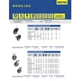 thumbnail image 2 of Rodaja Rueda Giratoria De Poliuretano 6in Industrial Surtek SURTEK RPU16G, 2 of 2