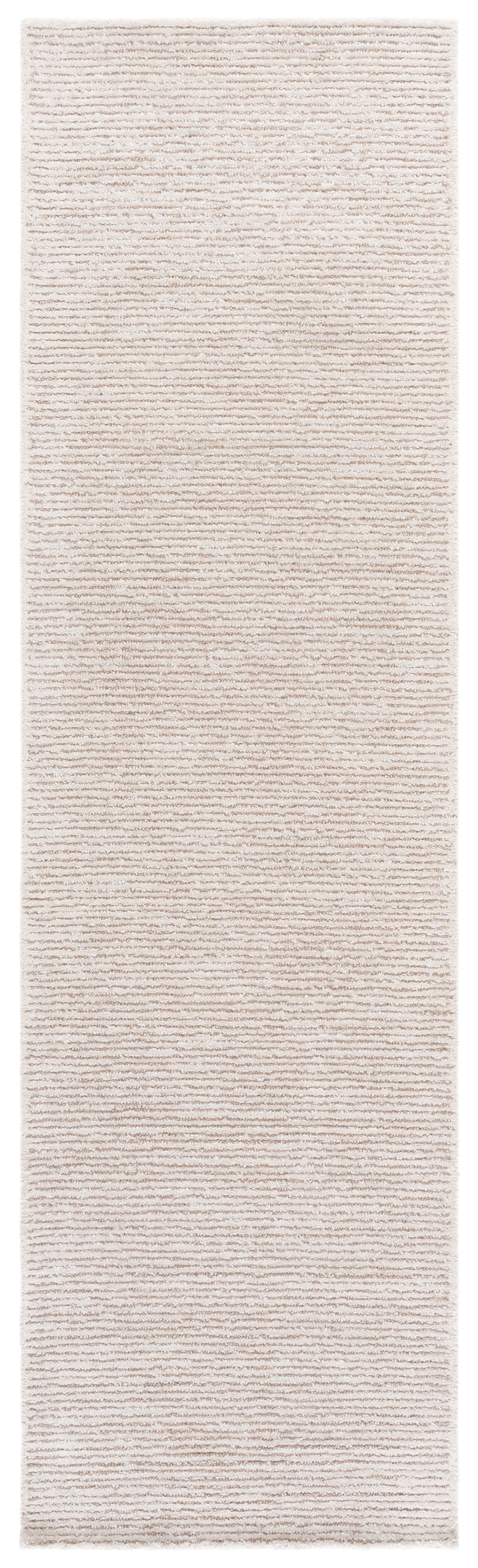 SAFAVIEH Abstract Rumen Solid Color Runner Rug, Ivory/Taupe, 2'3" x 8'