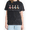 Black-3, variant on Black Vintage Wash Happy Easter Cursive Pastel Patterned Eggs Spring Holiday Print Tshirt Graphic Tees Shirts Tops S-2XL