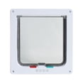 thumbnail image 1 of FLhrweasw Puerta Seguridad Con Solapa para Y Dirección Control Bloqueo 4 Vías Puerta para (blanco XL), 1 of 7