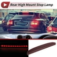 thumbnail image 3 of Luz de freno trasera LED Unique Bargains para Renault Clio II 1998-2006 No.7700410753 Rojo 3ª lámpara de freno montada en alto impermeable luz de freno de nivel alto central trasera 1 Pcs, 3 of 7