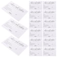 thumbnail image 5 of FRCOLOR 50pcs Writable Wedding Table Cards Blessing Cards Banquet Table Note Cards Wedding Supplies Bridal Shower Mr and Mrs Wishes Cards, 5 of 7