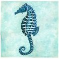 thumbnail image 2 of Shamp, Cindy 26x26 White Modern Wood Framed Museum Art Print Titled - Seahorse, 2 of 4
