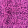 thumbnail image 1 of Ahgly Company Indoor Square Abstract Purple Modern Area Rugs, 8' Square, 1 of 4