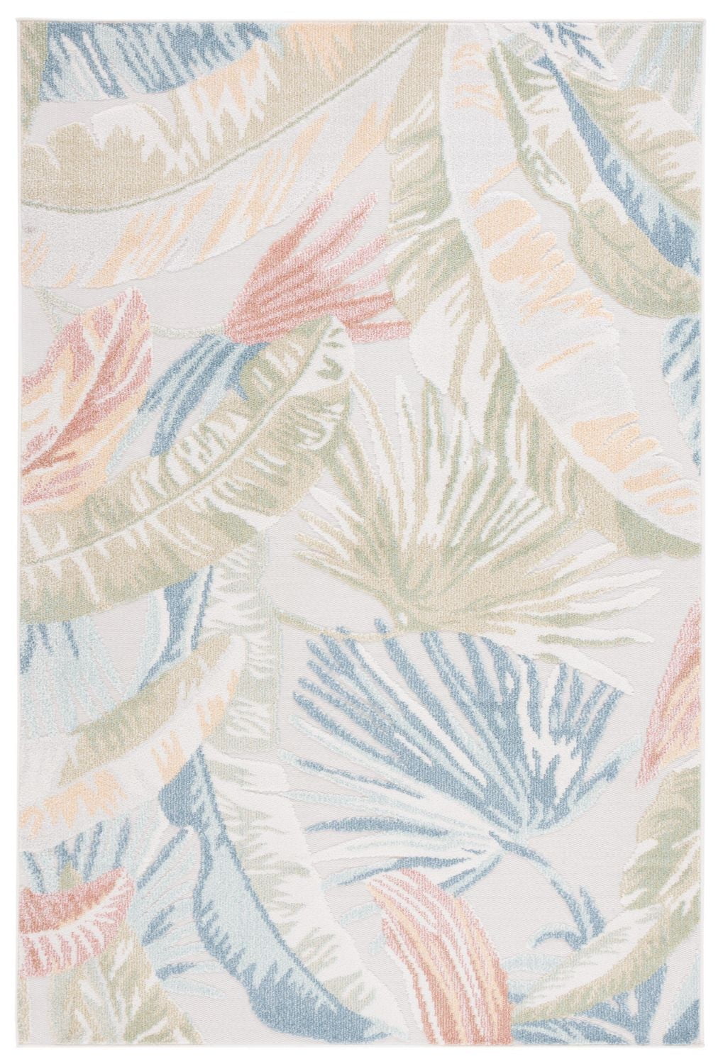 SAFAVIEH Sarasota Olivia Floral Indoor/Outdoor Area Rug